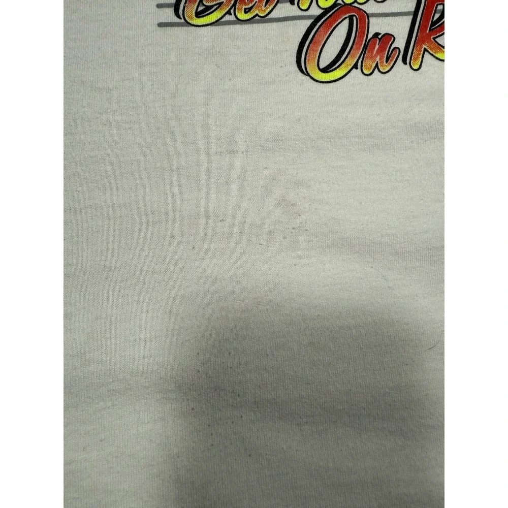 Vintage 1960s Fruit Of The Loom Route Us 66 Got‎ My Kicks White Tshirt Adult XL